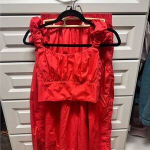 Abercrombie & Fitch 2 piece top and skirt set